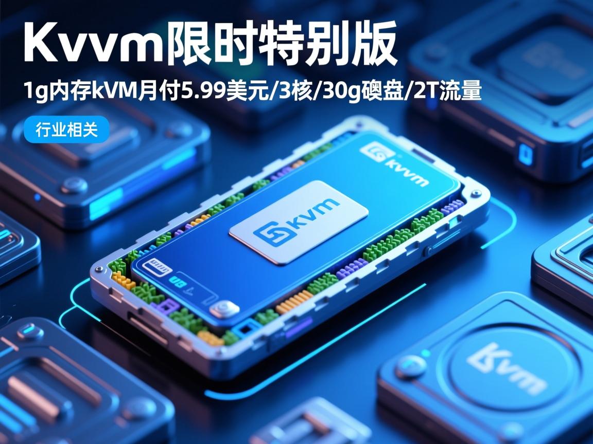 bluevm限时特别版-1g内存kvm月付5.99美元/3核/30g硬盘/2T流量  第3张
