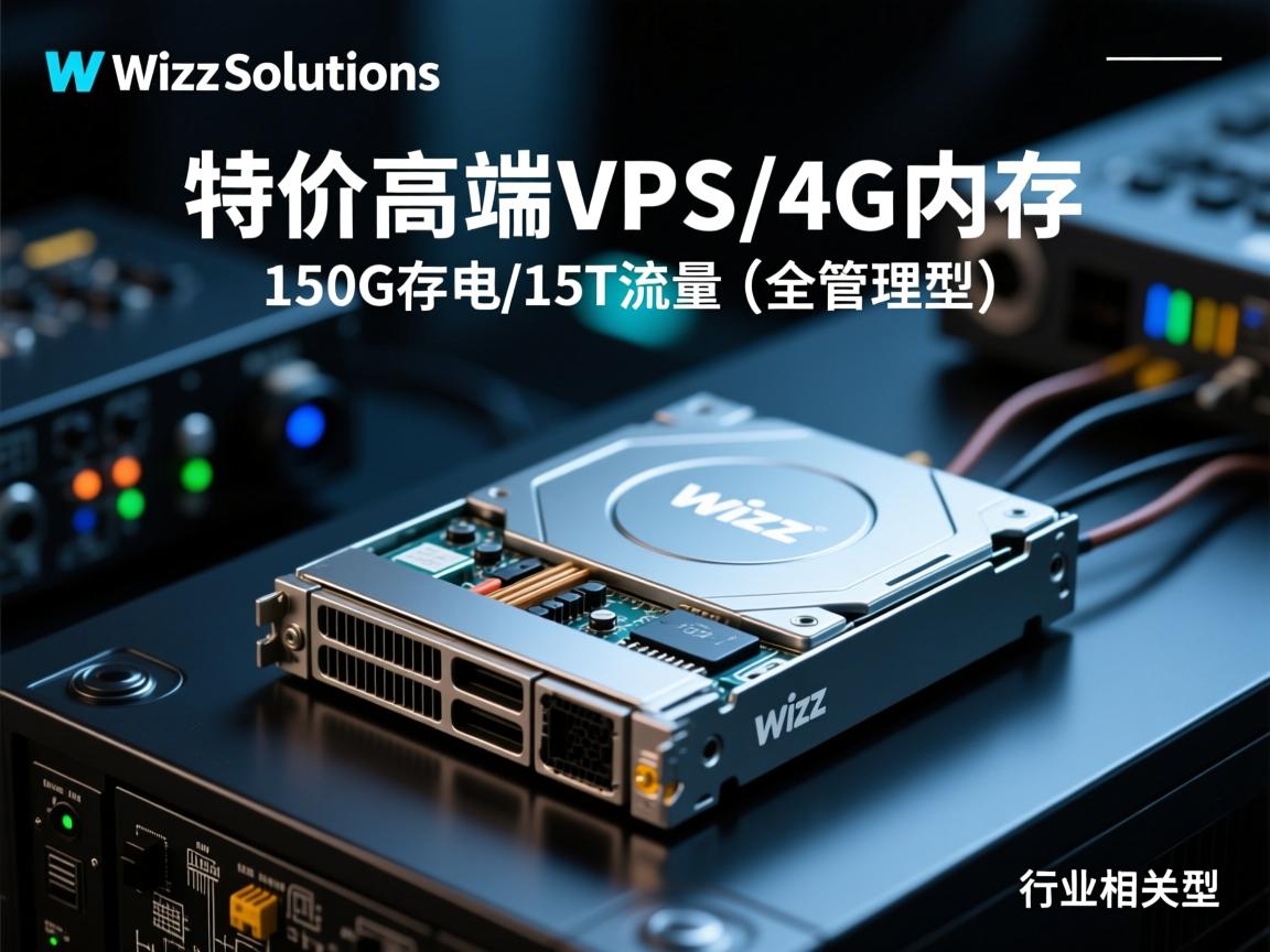 WizzSolutions特价高端VPS/4G内存/150G硬盘/15T流量（全管理型）