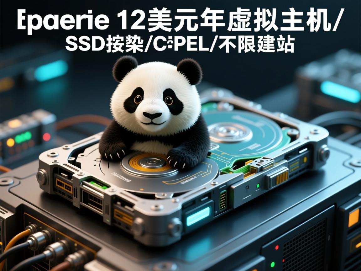 networkpanda-12美元/年虚拟主机/SSD硬盘/cpanel/不限建站