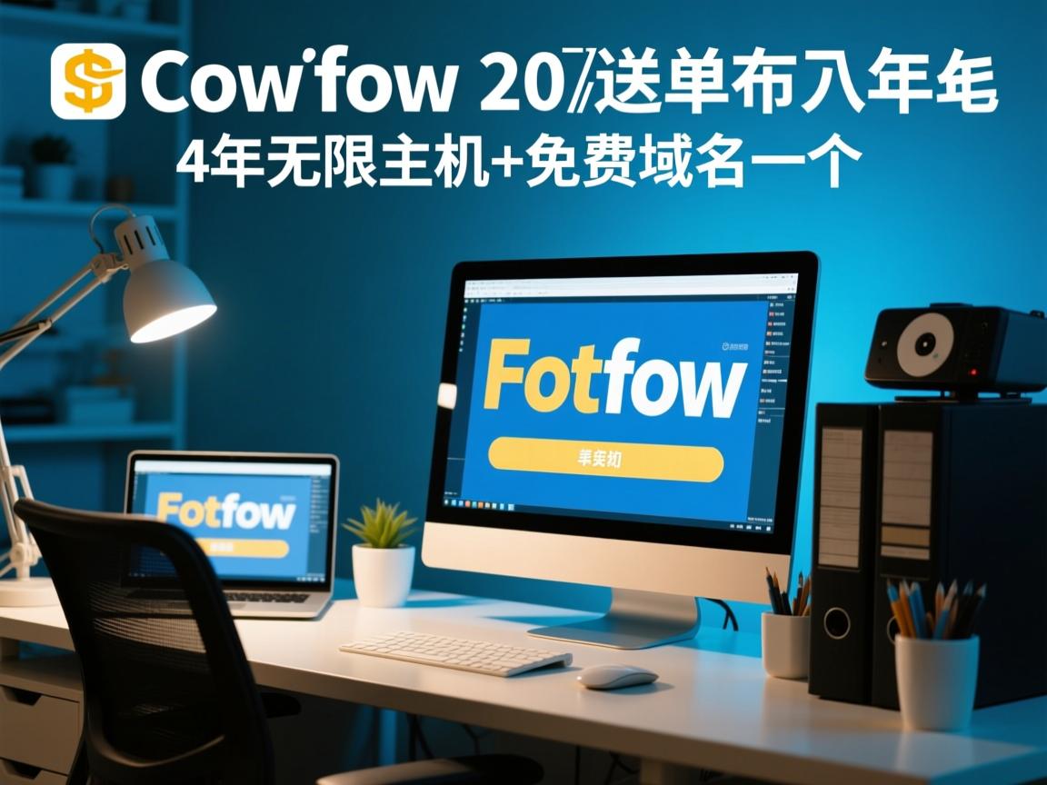 fatcow-20美元/年无限主机+免费域名一个