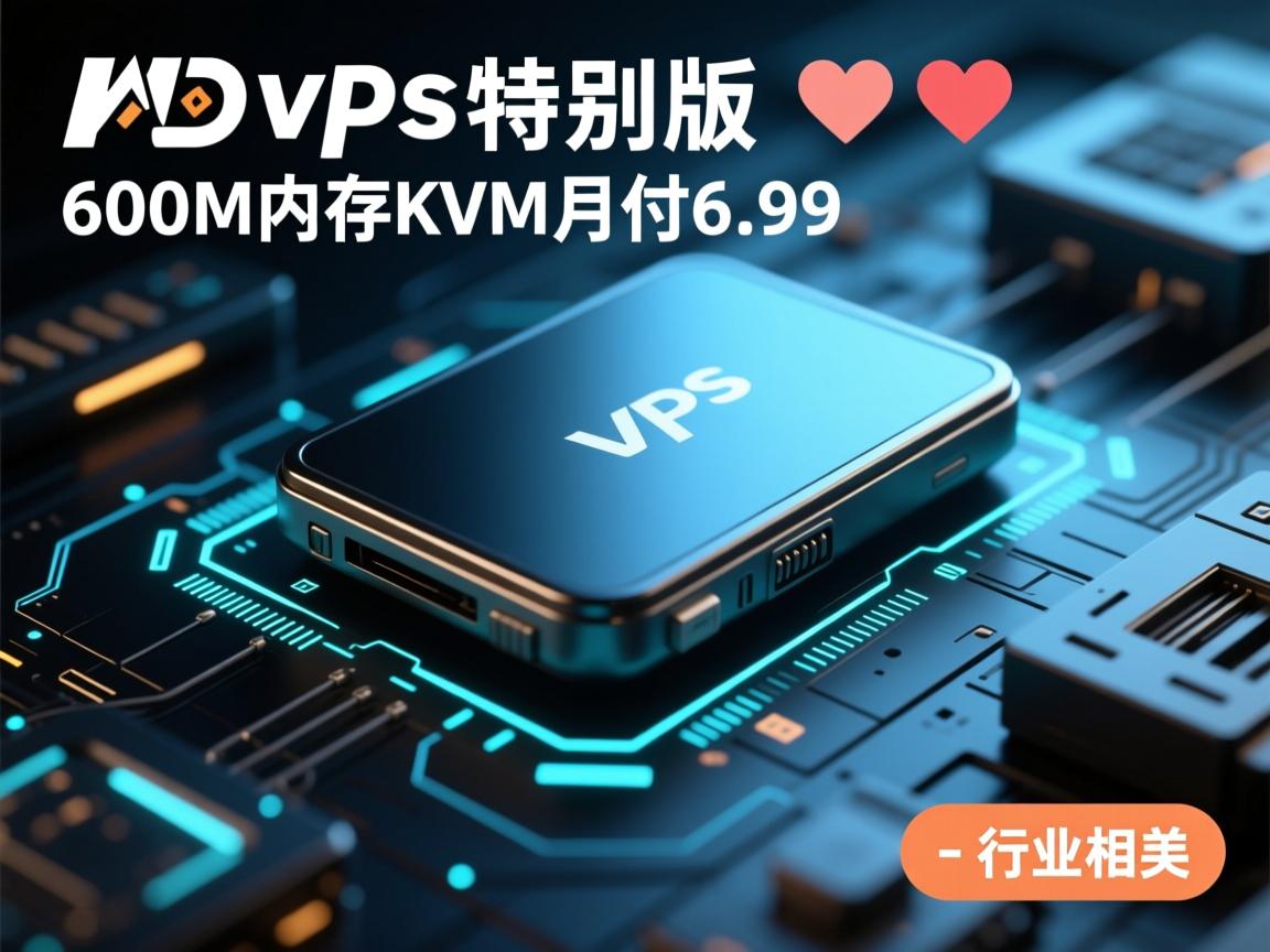 lovevps-特别版-600M内存KVM月付6.99