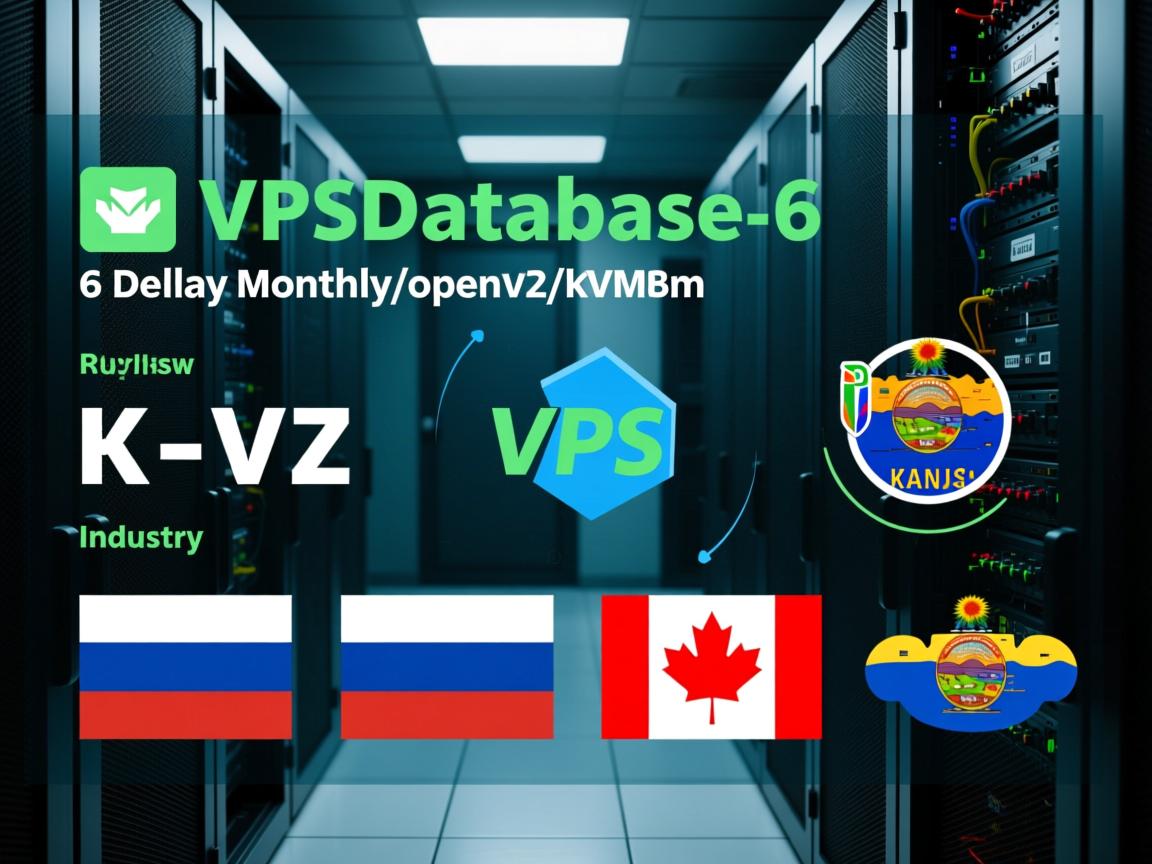 VPSDatabase-6美元每月/openvz/kvm/俄罗斯/加拿大/堪萨斯