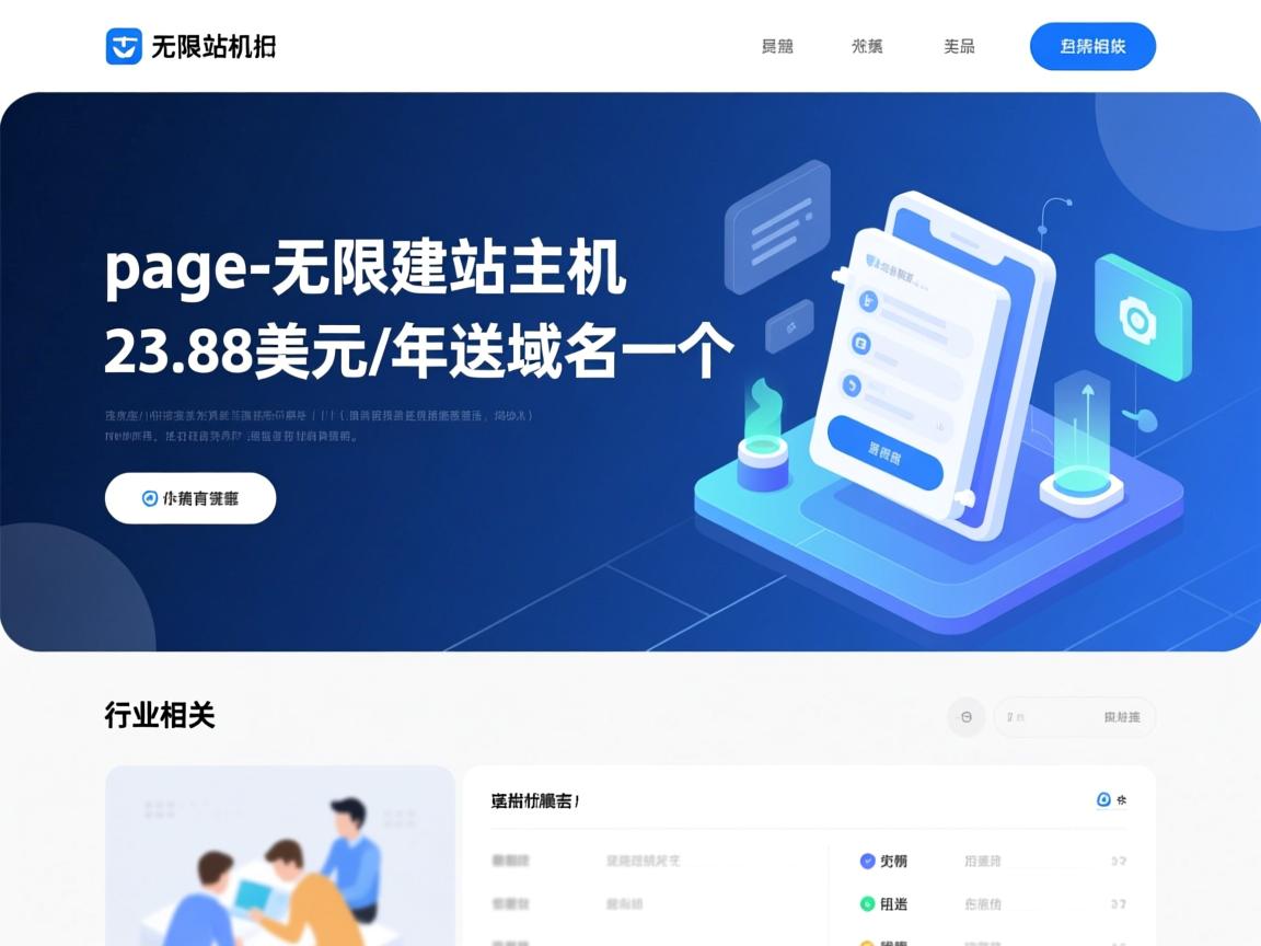 ipage-无限建站主机-23.88美元/年送域名一个  第2张