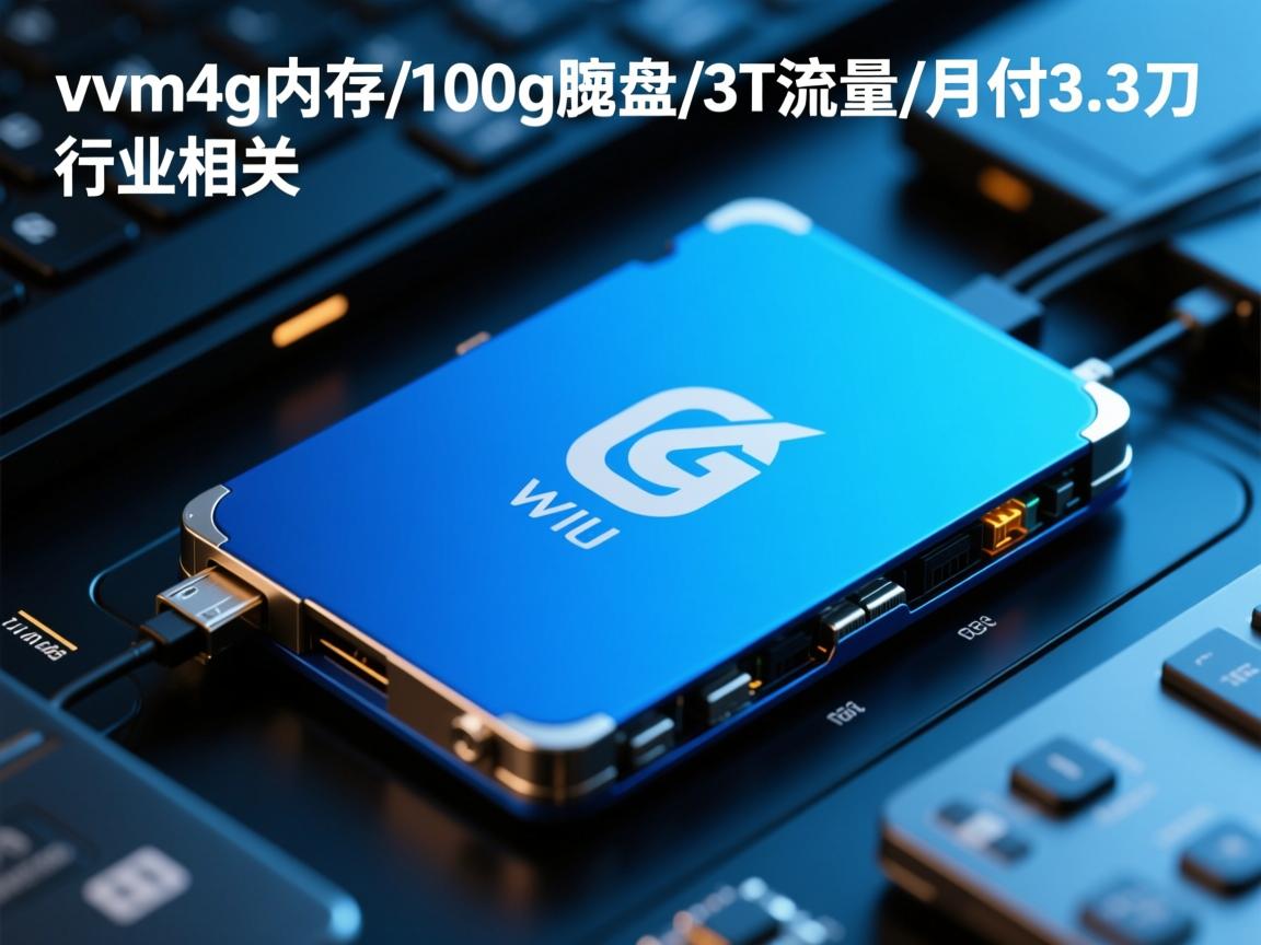 bluevm-4g内存/100g硬盘/3T流量/月付3.3刀