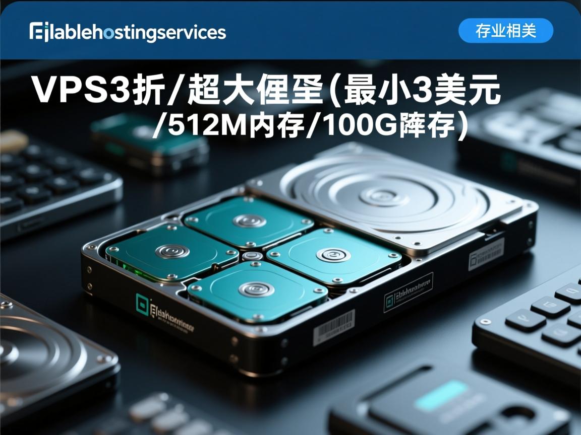 reliablehostingservices-VPS3折/超大硬盘(最小3美元/512M内存/100G硬盘)