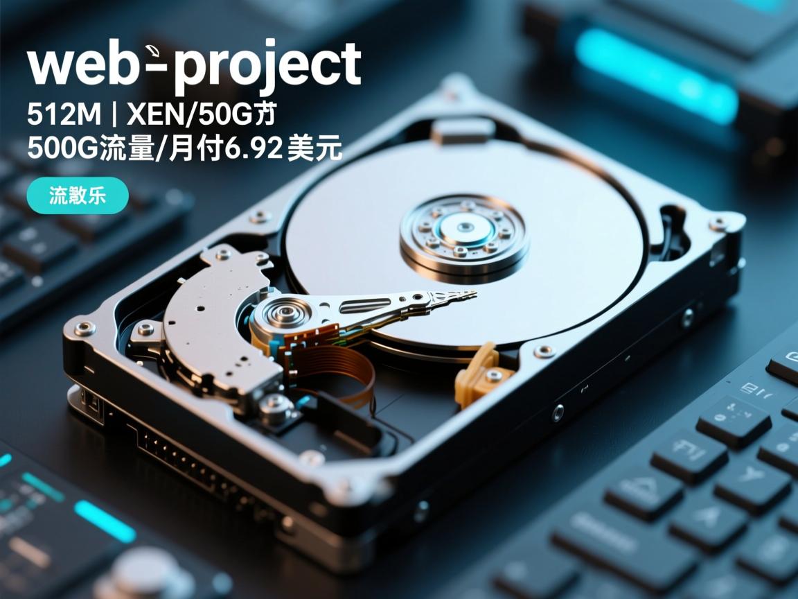web-project 512M XEN/50G硬盘/500G流量/月付6.92美元  第2张