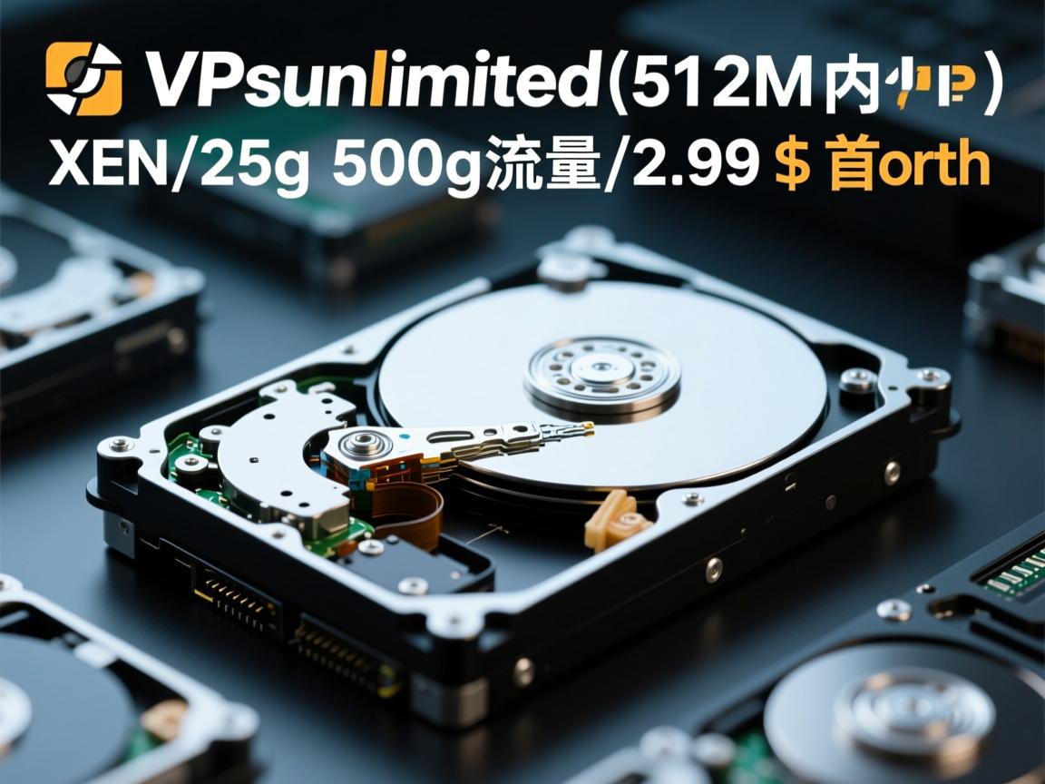 vpsunlimited-512M内存(XEN)/25g硬盘/500g流量/2.99美元首月