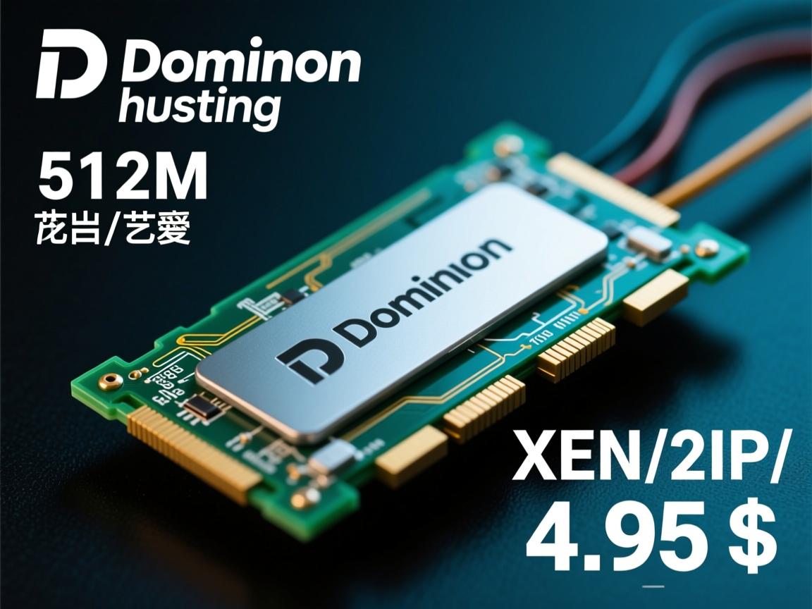 dominionhosting-512M内存XEN/2IP/月付4.95刀