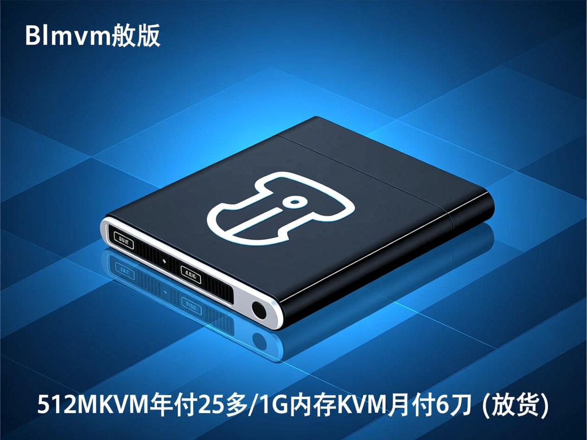 Bluevm改版：512M KVM年付25刀/1G内存KVM月付6刀(放货)