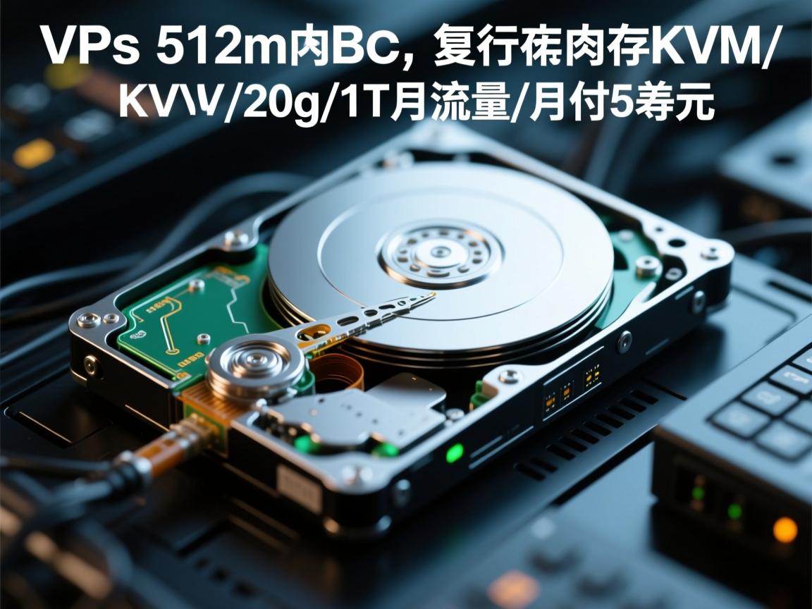 bettervps-512m内存KVM/20g硬盘/1T月流量/月付5美元