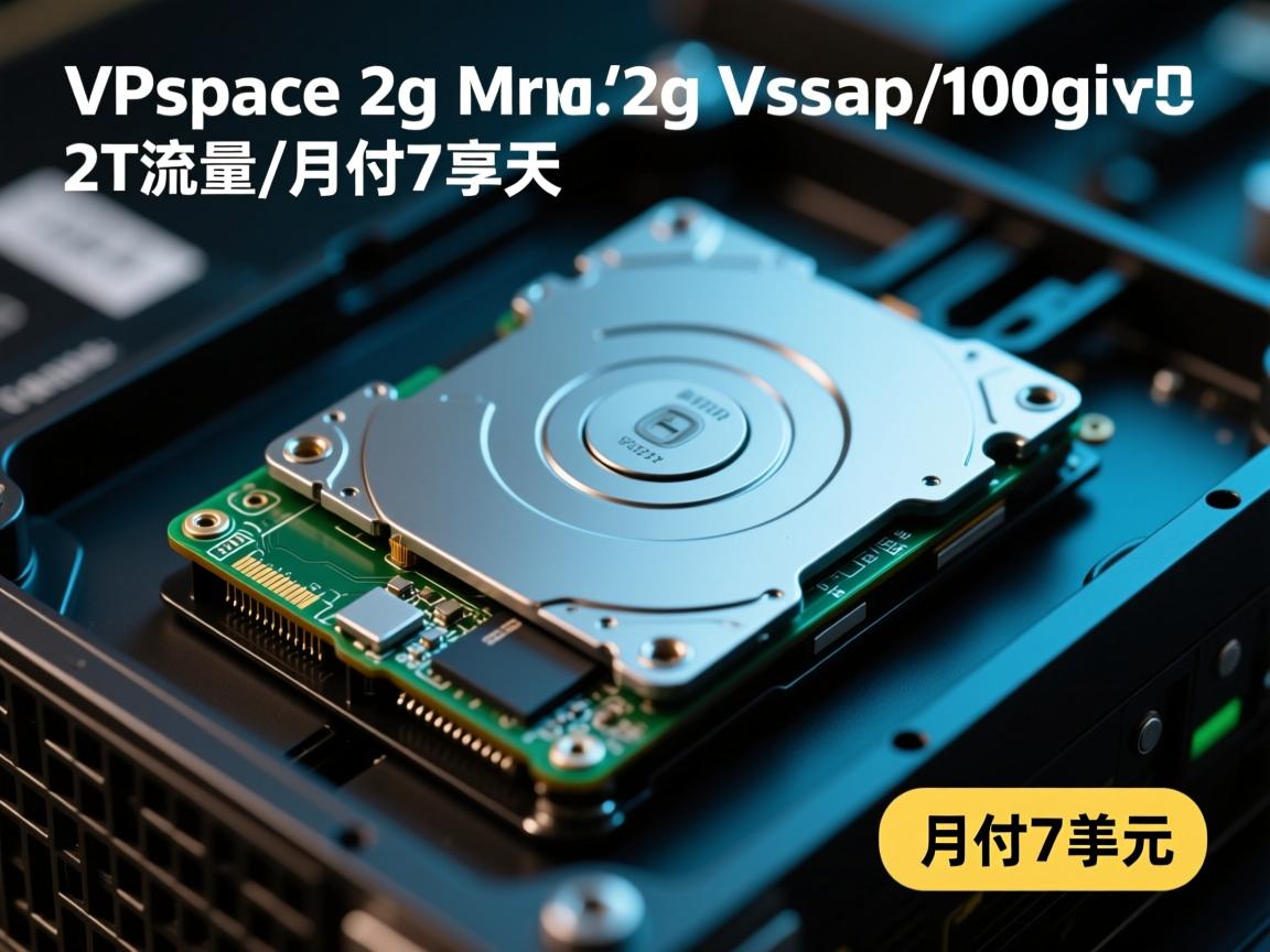 vpsace-2g内存/2gVswap/100g硬盘/2T流量/月付7美元