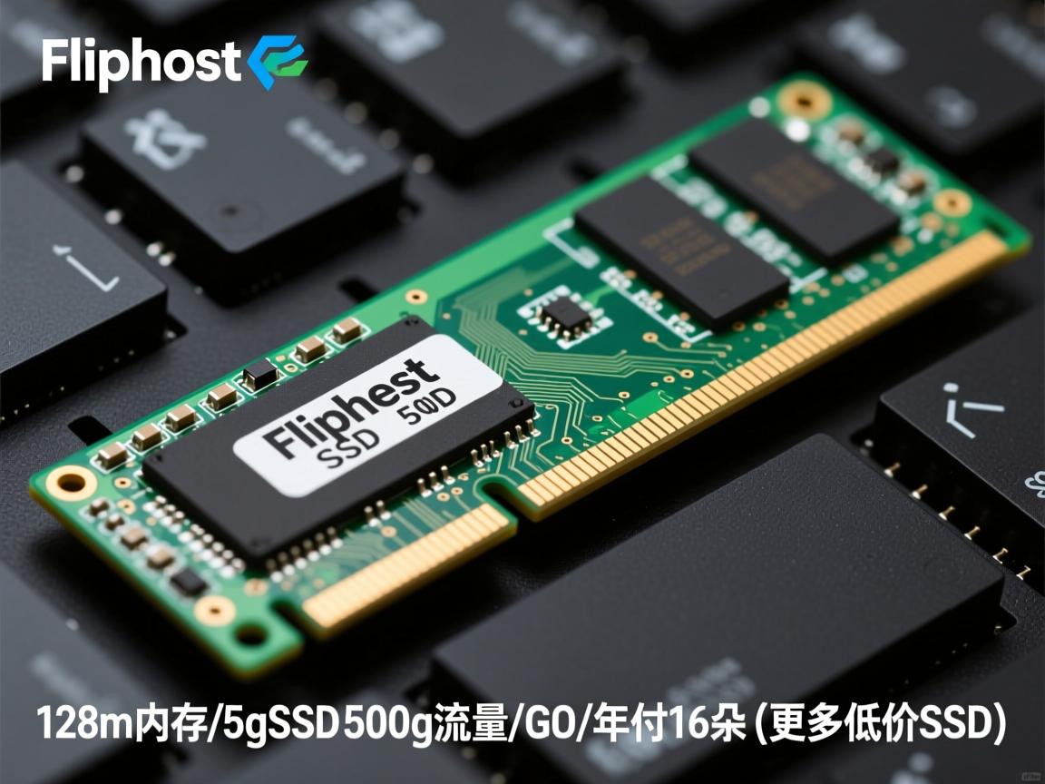 Fliphost-128m内存/5gSSD/500g流量/G口/年付16刀(更多低价SSD)
