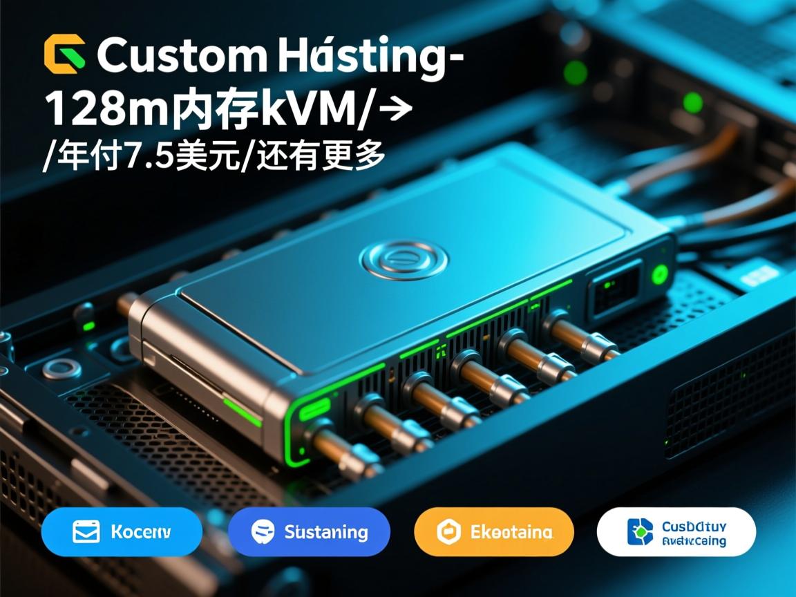 mycustomhosting-128m内存kvm/年付7.5美元/还有更多
