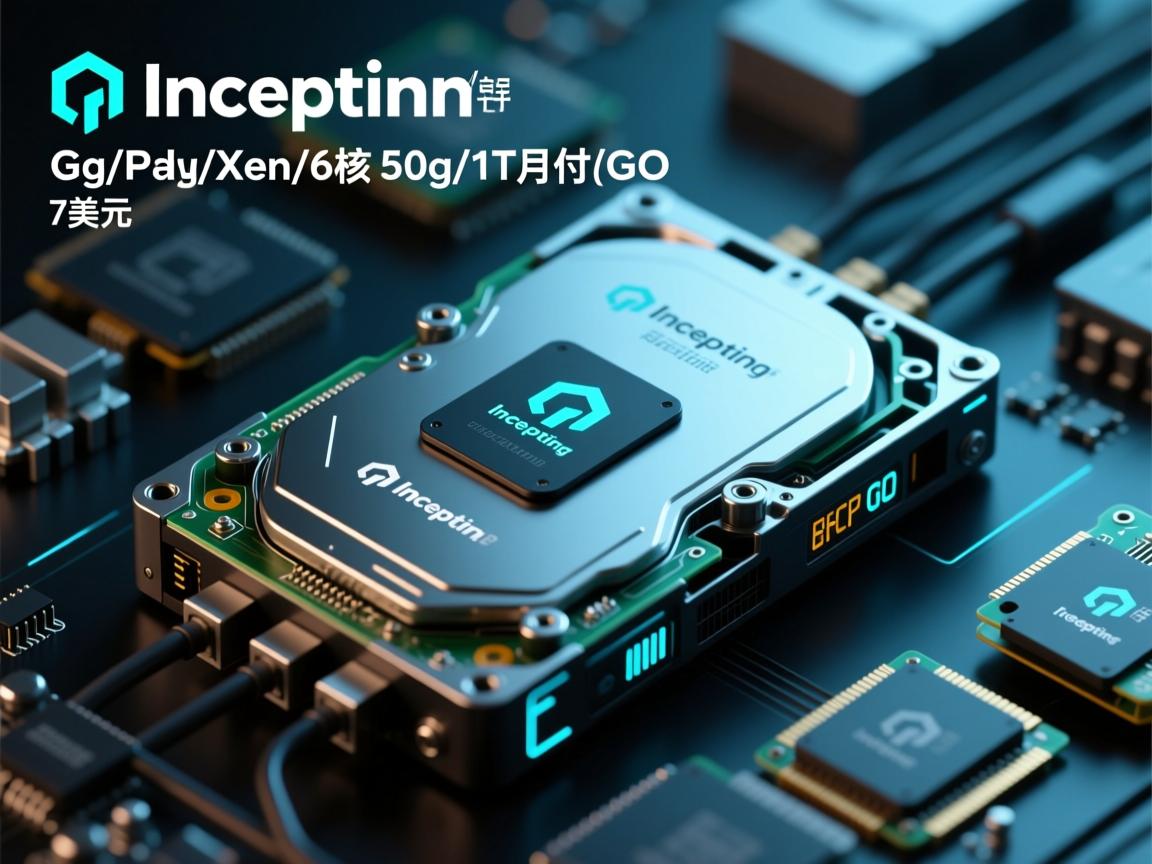 inceptionhosting-2g内存/Xen/6核/50g硬盘/1T流量/G口/月付7美元