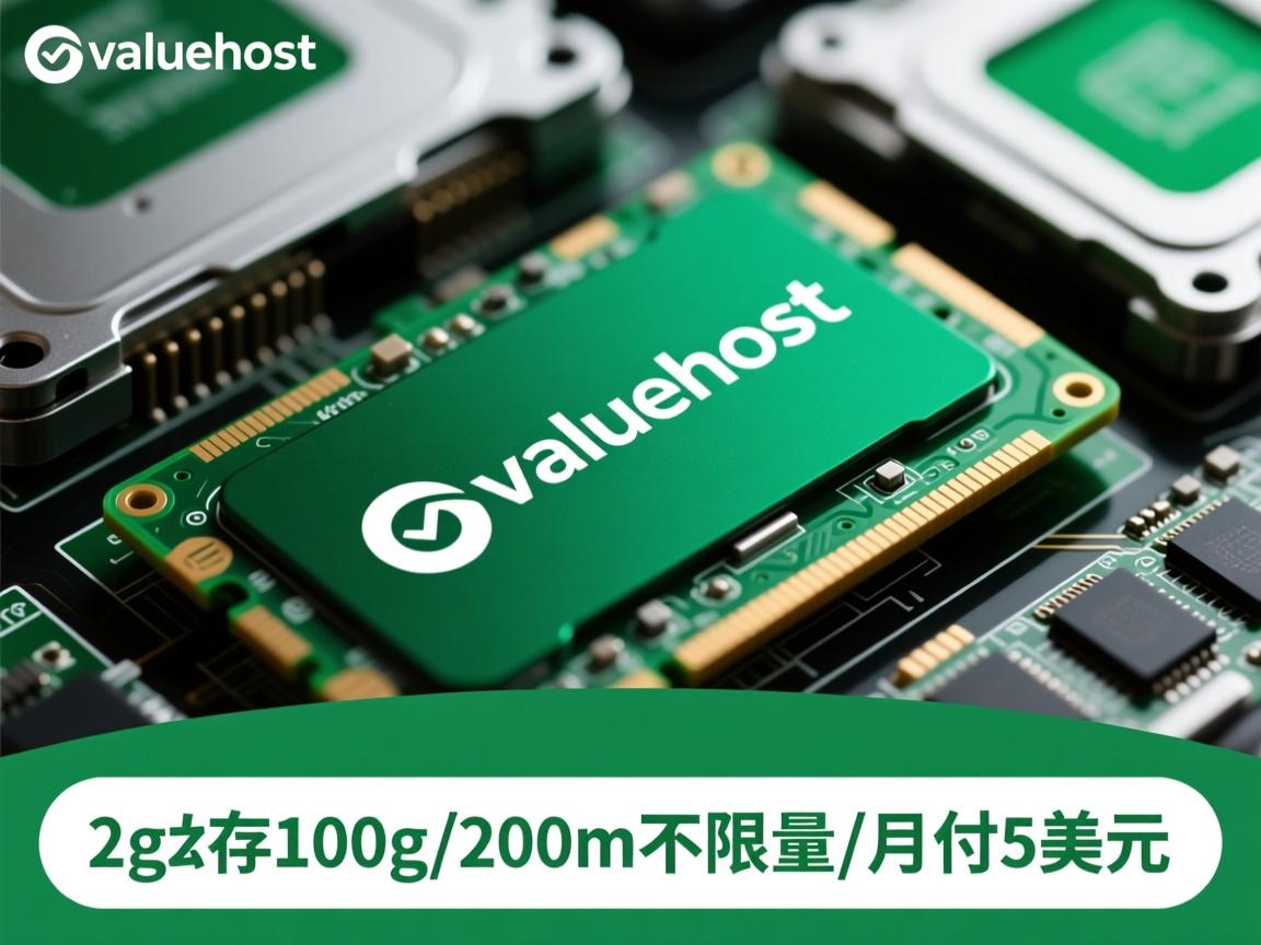 greenvaluehost-2g内存/100g硬盘/200m不限量/月付5美元