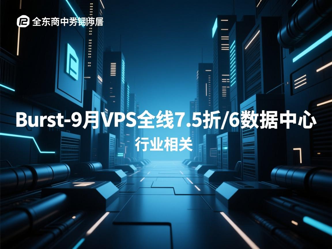 Burst-9月VPS全线7.5折/6数据中心