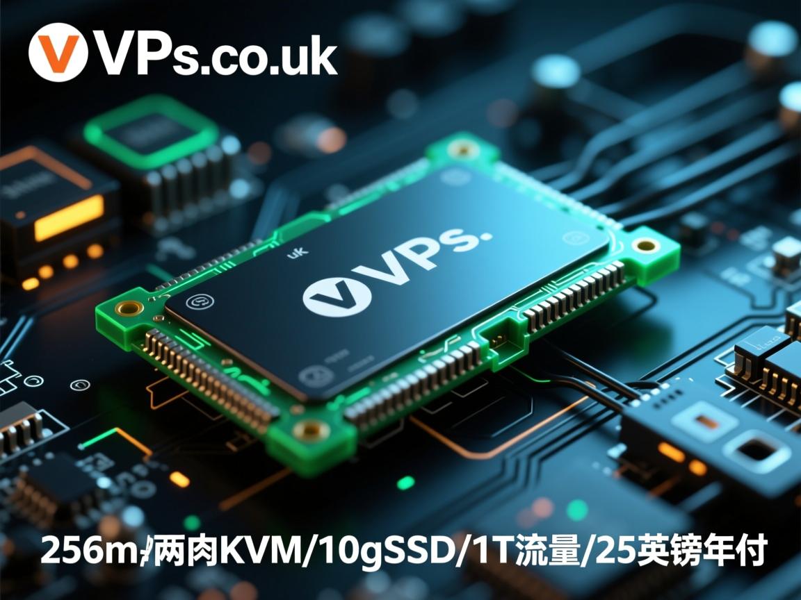 cheapvps.co.uk-256m内存KVM/10gSSD/1T流量/25英镑年付