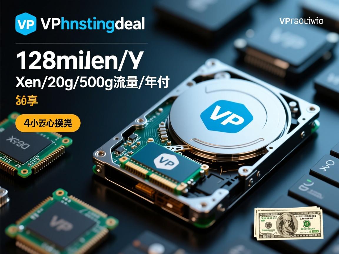 vpshostingdeal-128m内存/Xen/20g硬盘/500g流量/年付20美元