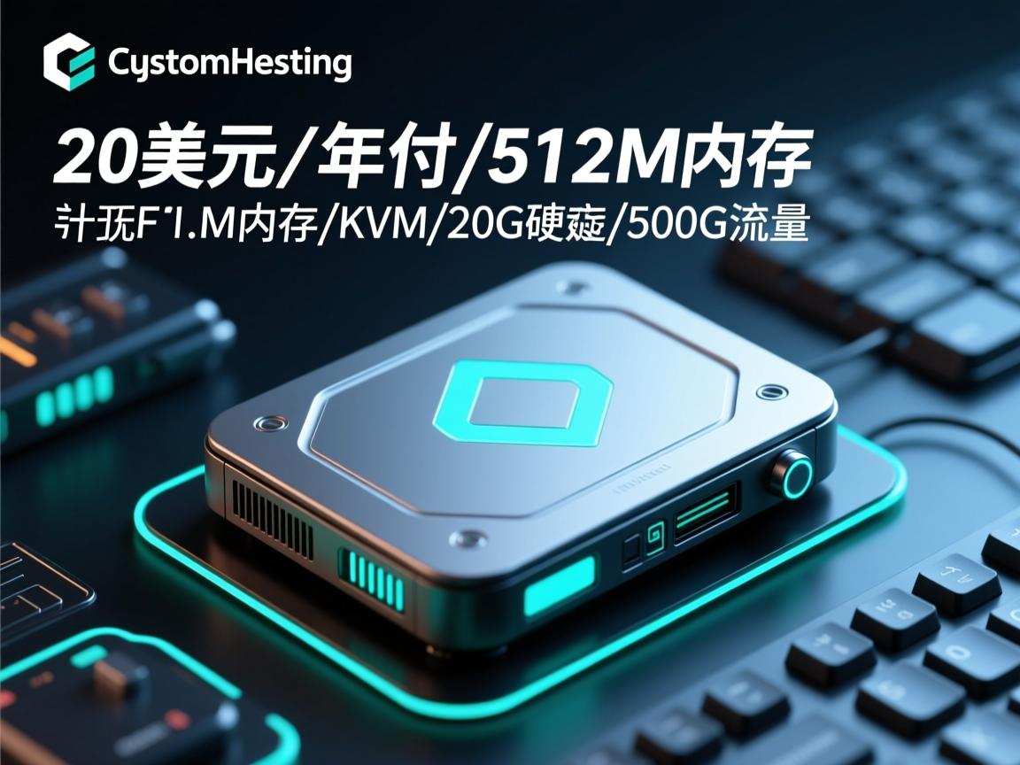 mycustomhosting-20美元/年付/512M内存/KVM/20G硬盘/500G流量