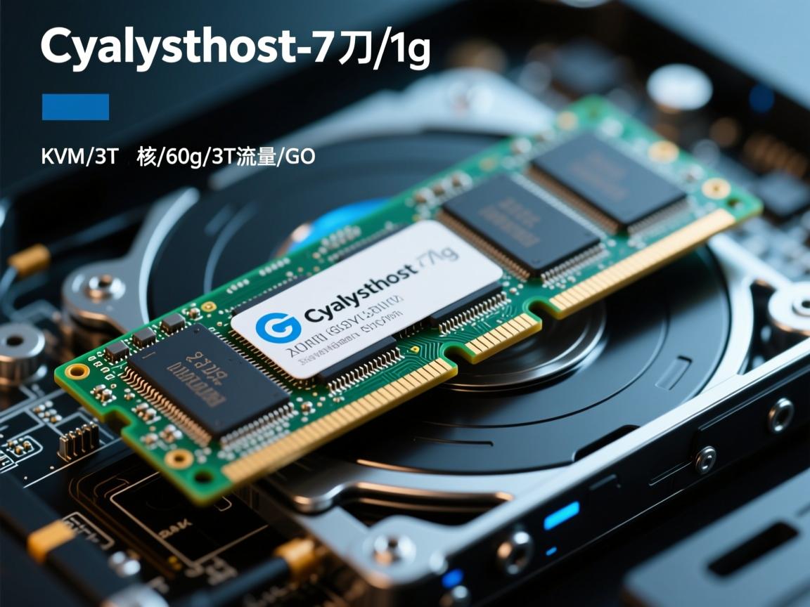 catalysthost-7刀/1g内存/KVM/3核/60g硬盘/3T流量/G口