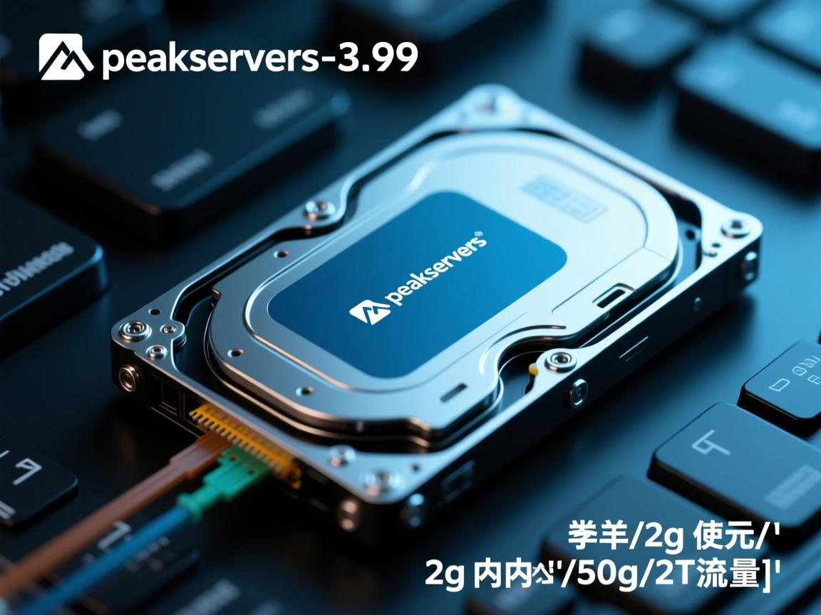 peakservers-3.99美元/2g内存/50g硬盘/2T流量/