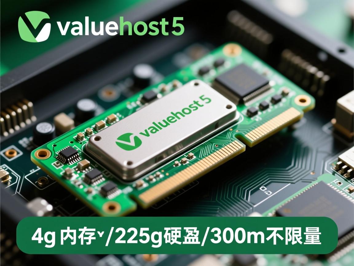 greenvaluehost-5美元/4g内存/225g硬盘/300m不限量
