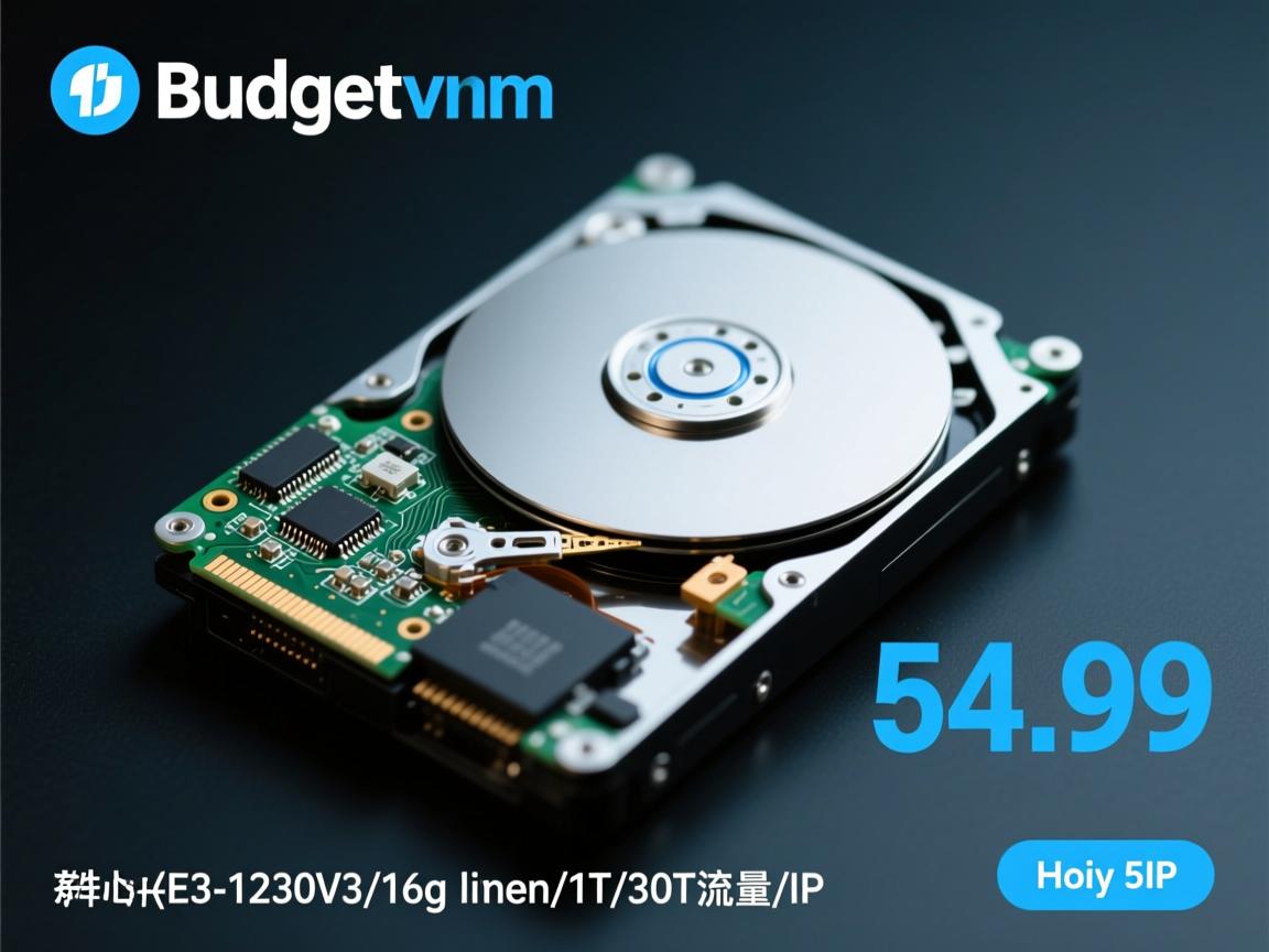 budgetvm-54.99美元/E3-1230V3/16g内存/1T硬盘/30T流量/5IP