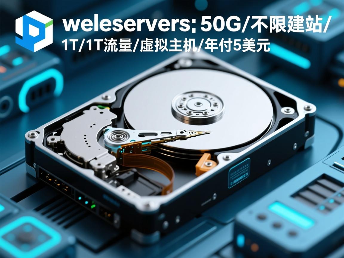 weloveservers-50G硬盘/不限建站/1T流量/虚拟主机/年付5美元