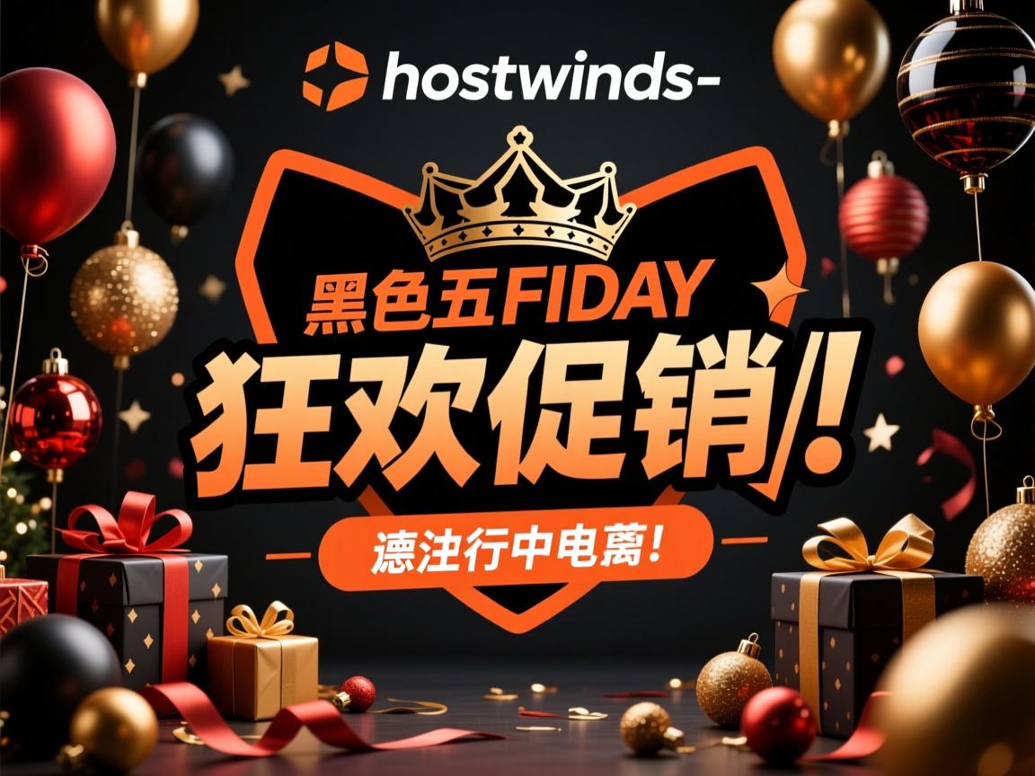 推荐:hostwinds-黑色星期五/狂欢促销
