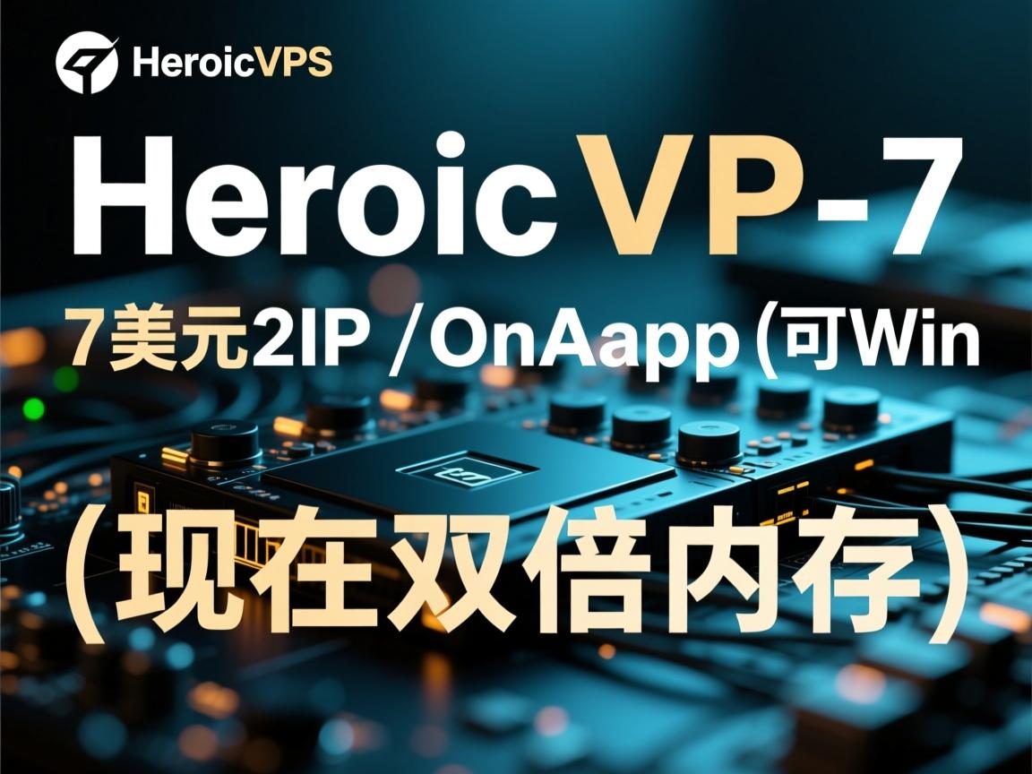 推荐：HeroicVPS-7美元/2IP/512m内存/Onapp/可Win(现在双倍内存)