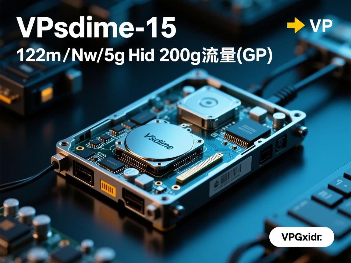 vpsdime-15美元年付/128m内存/5g硬盘/200g流量/G口