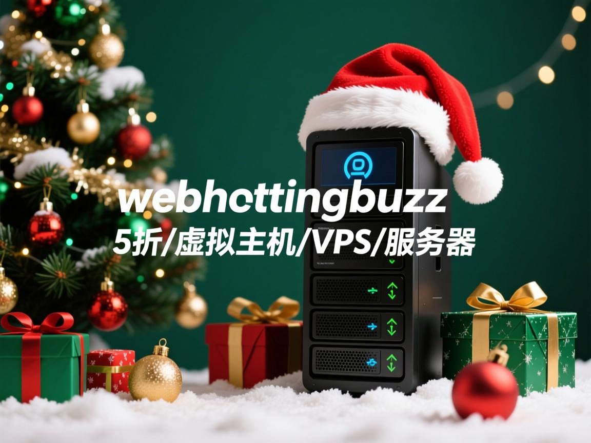 圣诞节: webhostingbuzz-5折/虚拟主机/VPS/服务器