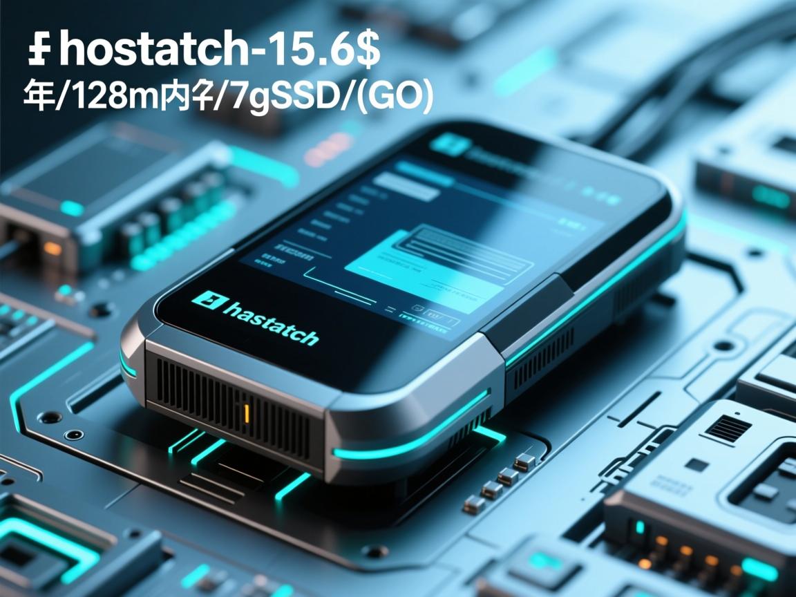 推荐:hosthatch-15.6$年/128m内存/7gSSD/G口