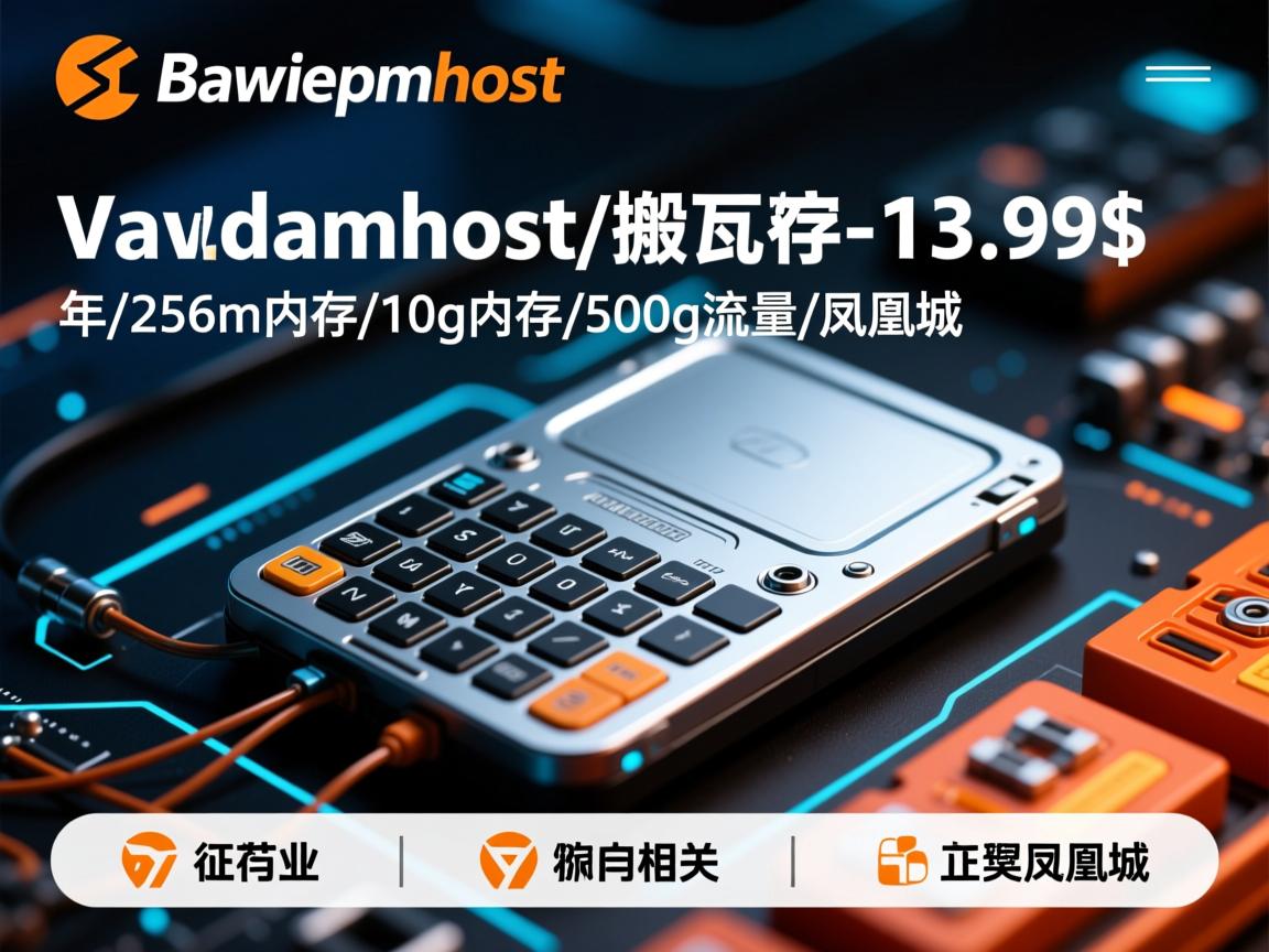 bandwagonhost/搬瓦工-13.99$年/256m内存/10g硬盘/500g流量/凤凰城