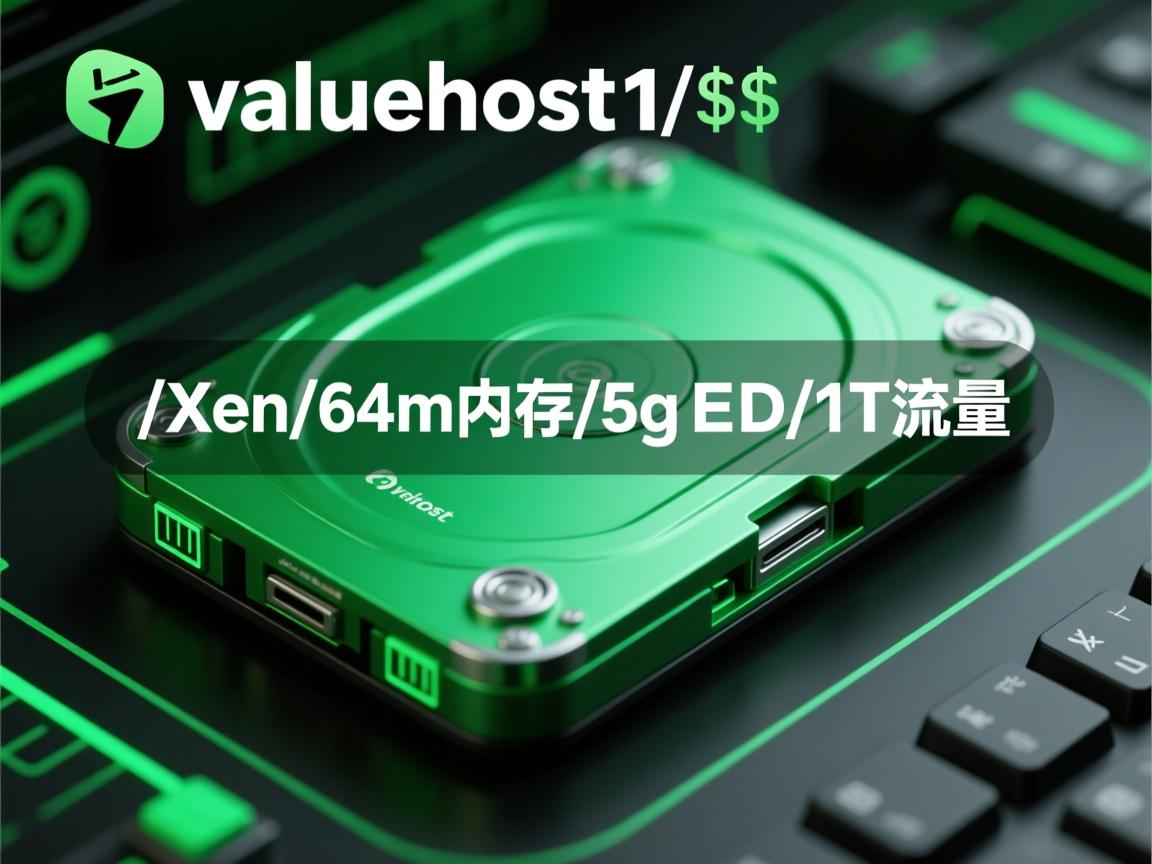 greenvaluehost-1$/Xen/64m内存/5g硬盘/1T流量  第3张