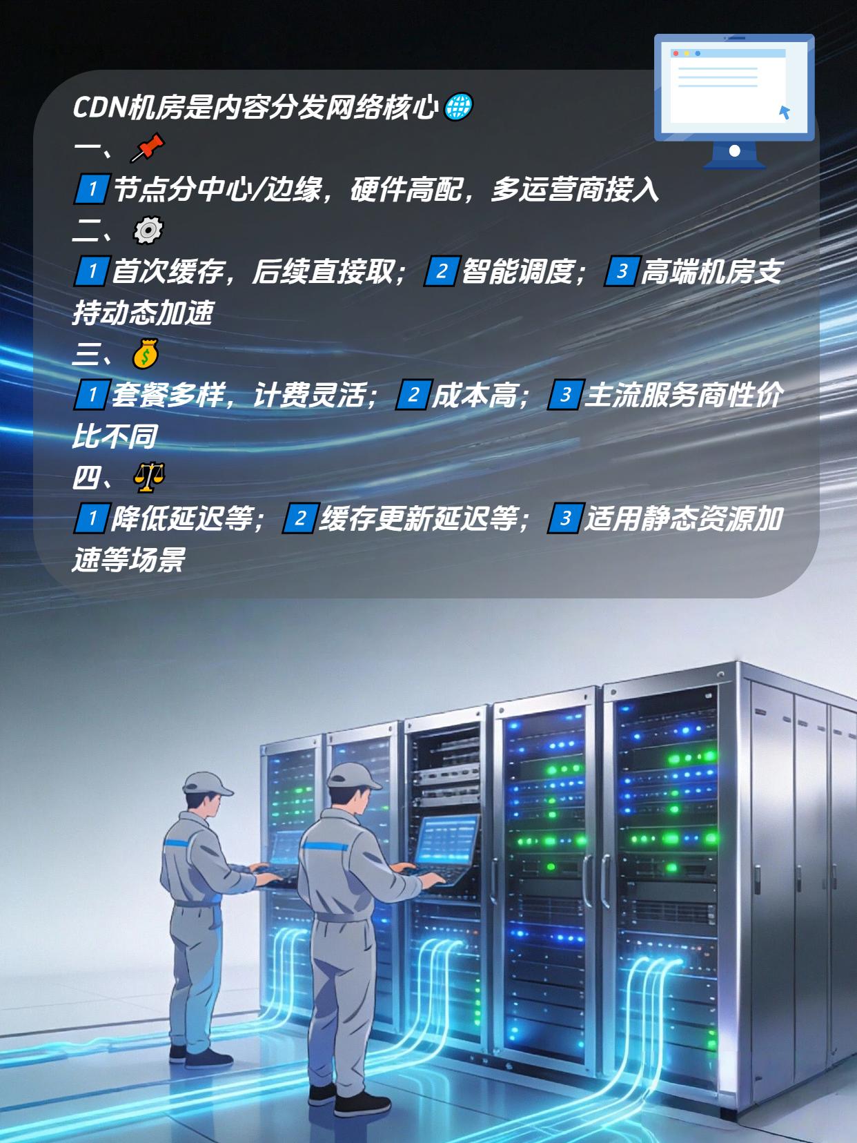 CDN两个T的机房指的是什么,其容量和性能有何特点? 第1张 CDN两个T的机房指的是什么,其容量和性能有何特点? 第1张