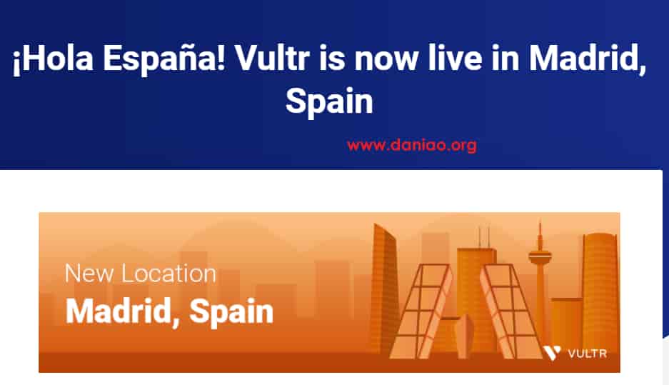 ⭐更新:Vultr西班牙马德里云服务器测评 - Madrid, Spain (MAD) 第2张 ⭐更新:Vultr西班牙马德里云服务器测评 - Madrid, Spain (MAD) 第2张