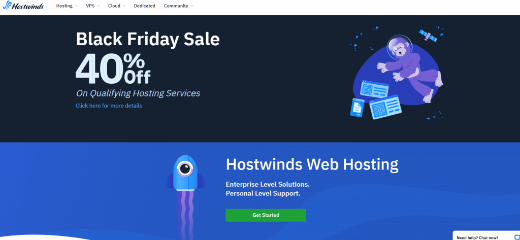 black friday:hostwinds虚拟主机5折,极力推荐 第1张 black friday:hostwinds虚拟主机5折,极力推荐 第1张