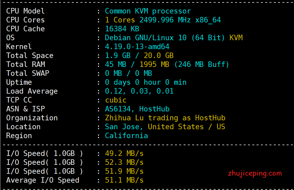 hostmem:$36/年,KVM/2G内存/2核/240g硬盘/2T流量,洛杉矶QN机房 第3张 hostmem:$36/年,KVM/2G内存/2核/240g硬盘/2T流量,洛杉矶QN机房 第3张