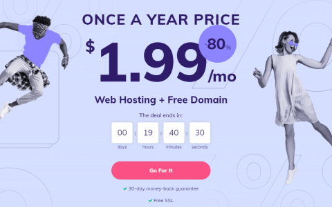 #黑5# hostinger:虚拟主机1折,低至0.99美元/月,起付$47/4年 第2张 #黑5# hostinger:虚拟主机1折,低至0.99美元/月,起付$47/4年 第2张