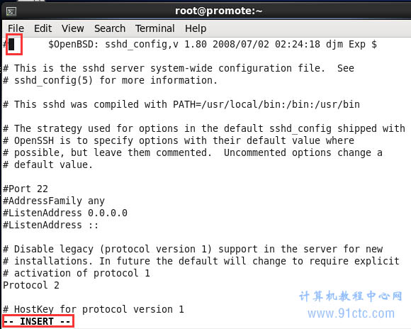 CentOS 7.X Linux更改SSH默认 远程连接 端口号