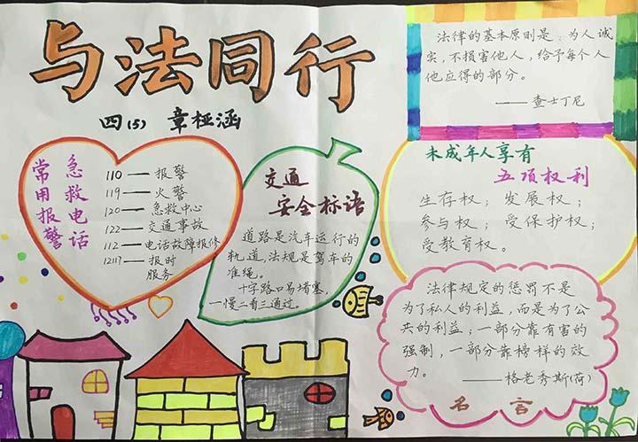 安全守法手抄报内容有哪些?小学生必看创意素材! 第1张 安全守法手抄报内容有哪些?小学生必看创意素材! 第1张