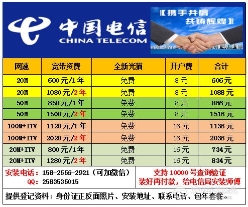 华阳宽带怎么样,华阳宽带安装费多少 第2张 华阳宽带怎么样,华阳宽带安装费多少 第2张