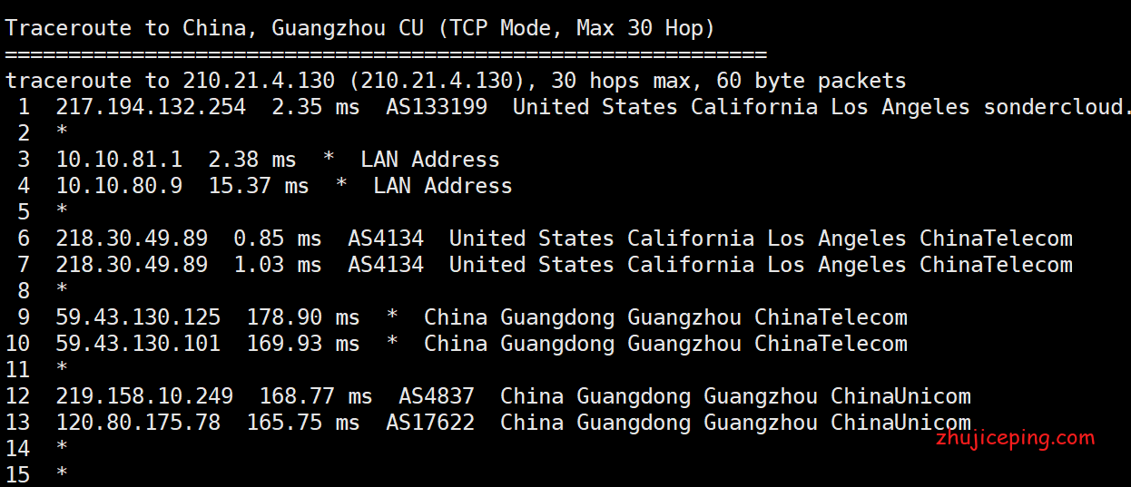 henghost:简单测评强制三网路由走cn2线路的美国OpenStack云服务器,比较给力 第3张 henghost:简单测评强制三网路由走cn2线路的美国OpenStack云服务器,比较给力 第3张