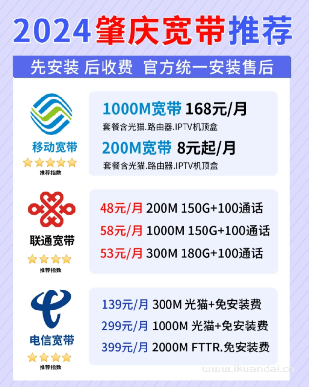 肇庆联通宽带怎么办理?肇庆联通宽带办理流程及费用 第1张 肇庆联通宽带怎么办理?肇庆联通宽带办理流程及费用 第1张