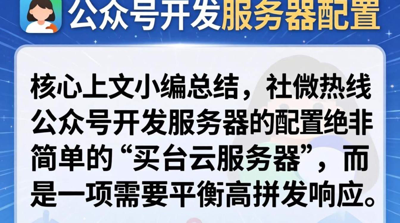 公众号开发服务器配置多少钱？公众号服务器配置要求
