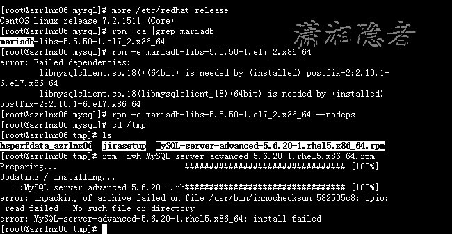centOS中的mysql插入中文字符报错问题解决方法 第2张 centOS中的mysql插入中文字符报错问题解决方法 第2张
