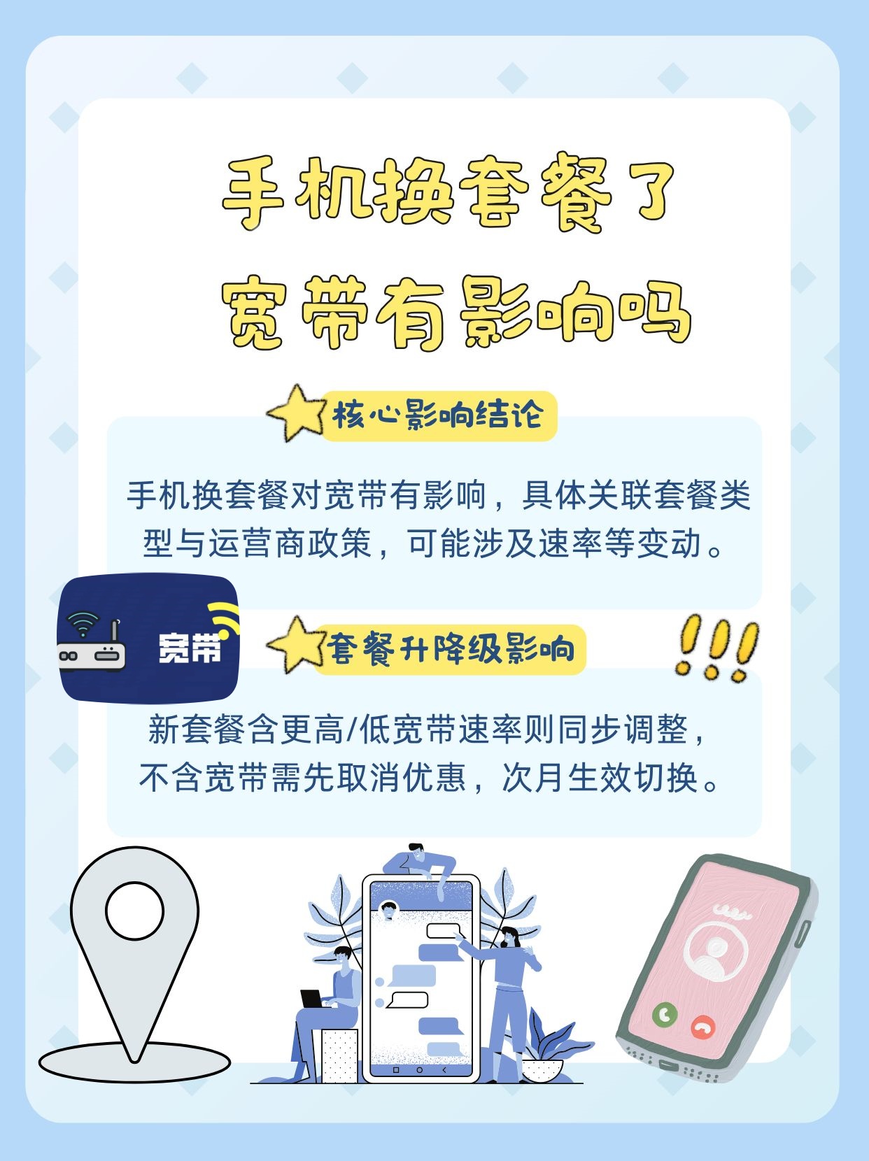 宽带手机号码更换会影响宽带使用吗,宽带换手机号码需要重新办理吗 第1张 宽带手机号码更换会影响宽带使用吗,宽带换手机号码需要重新办理吗 第1张