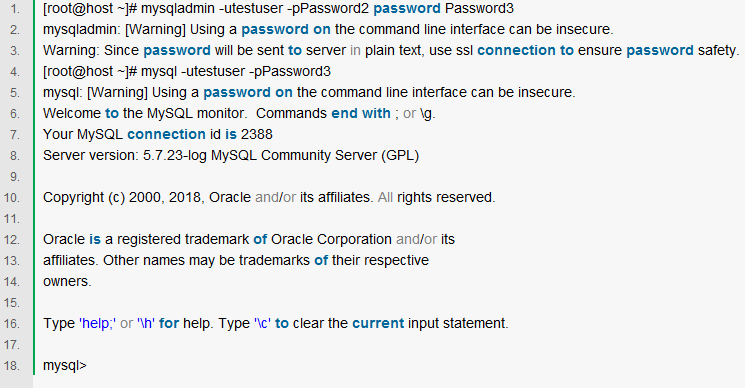 MySQL8.0版本后该如何去修改密码? 第3张 MySQL8.0版本后该如何去修改密码? 第3张