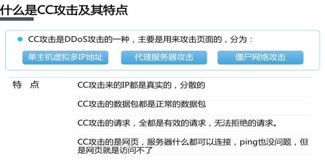 面对凶残的cc攻破，防御的办法是什么